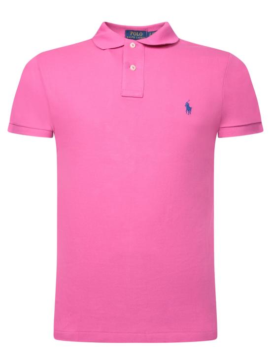 25SS 폴로 랄프로렌 폴로 티셔츠 710680784 418 Pink