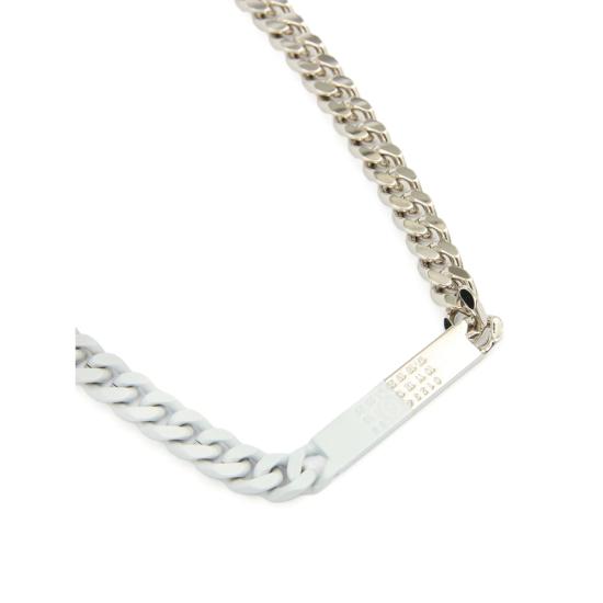 25SS MM6 메종마르지엘라 목걸이/팬던트 P8339 SM6UU0033 971 SILVER WHITE - MM6 MAISON MARGIELA