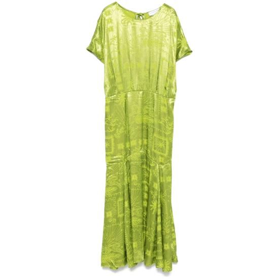 25SS Never Fully Dressed 롱 원피스 NFDDR1930 ERIN GREEN