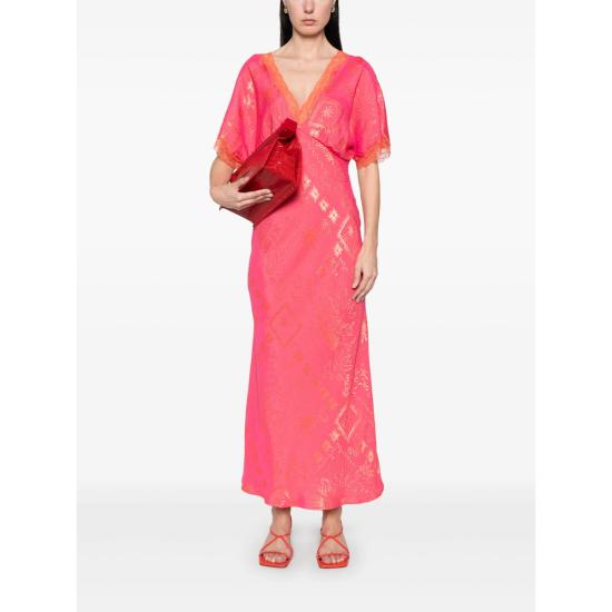 25SS Never Fully Dressed 롱 원피스 NFDDR1934 THEA PINK - OTHER BRANDS