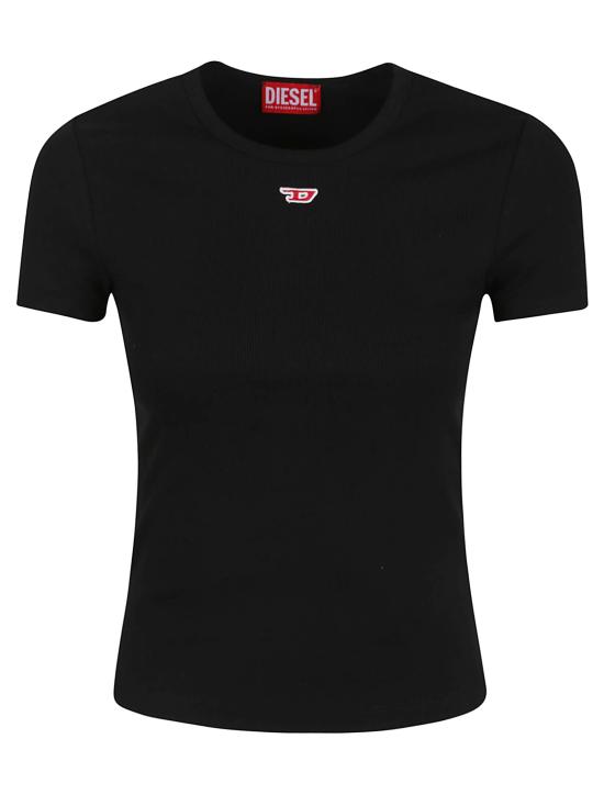 25SS 디젤 반팔 티셔츠 A14961 0EJAI 9XX BLACK