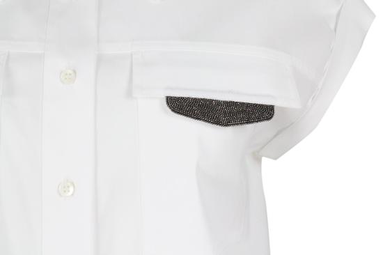 25SS 브루넬로 쿠치넬리 셔츠 M0091MV516 C159 White - BRUNELLO CUCINELLI