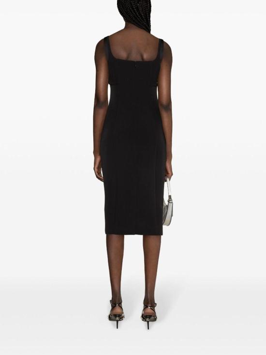 24FW 베르사체 스커트 76HAO919N0103899 Black - VERSACE