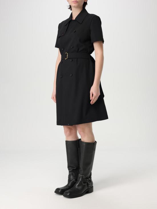 25SS 버버리 미디 원피스 8104937 BLACK DOM - BURBERRY