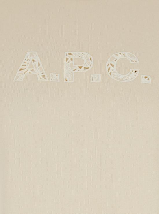 25SS 아페쎄 반팔 티셔츠 COHBQF26495AAE BEIGE DOM - A.P.C.