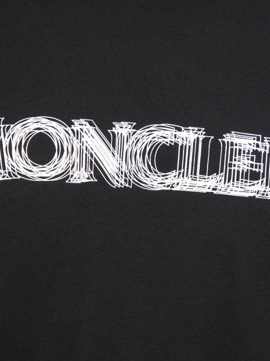 25SS 몽클레어 반팔 티셔츠 8C0000589A17999 BLACK DOM - MONCLER