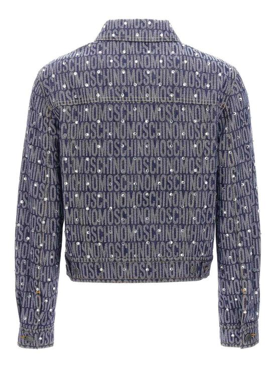  모스키노 데님 자켓 050677232290 Blue - MOSCHINO