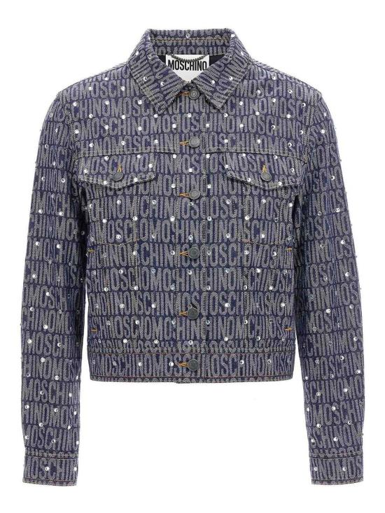  모스키노 데님 자켓 050677232290 Blue