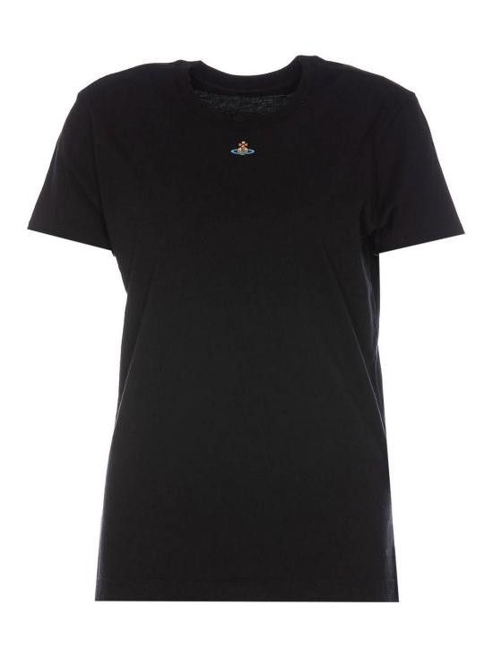  비비안웨스트우드 PERU 페루 ORB 반팔 티셔츠 3G010017J001MN401 Black