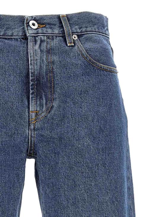  JW앤더슨 스트레이트 팬츠 DT0081PG1415870 Blue - JW ANDERSON