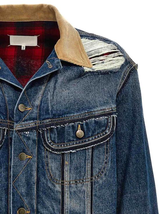  마르지엘라 데님 자켓 S67AM0061STZ091962 Blue - MAISON MARGIELA