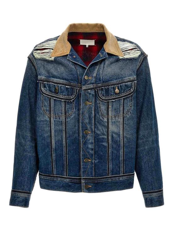  마르지엘라 데님 자켓 S67AM0061STZ091962 Blue