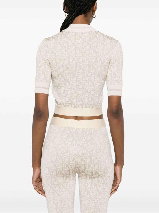 24FW 팜앤젤스 반팔 티셔츠 PWHT010R24KNI0010361 White - PALM ANGELS