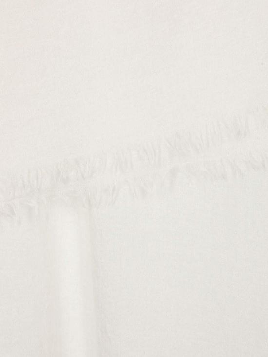 25FW 데스틴 머플러/스카프 EMMEUNMI White - DESTIN