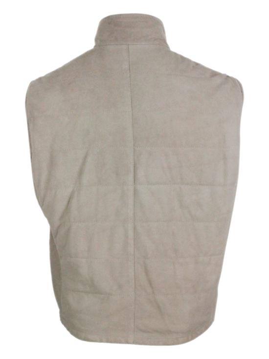 25SS 발바 베스트 KENT REV 48201 02 Beige - BARBA