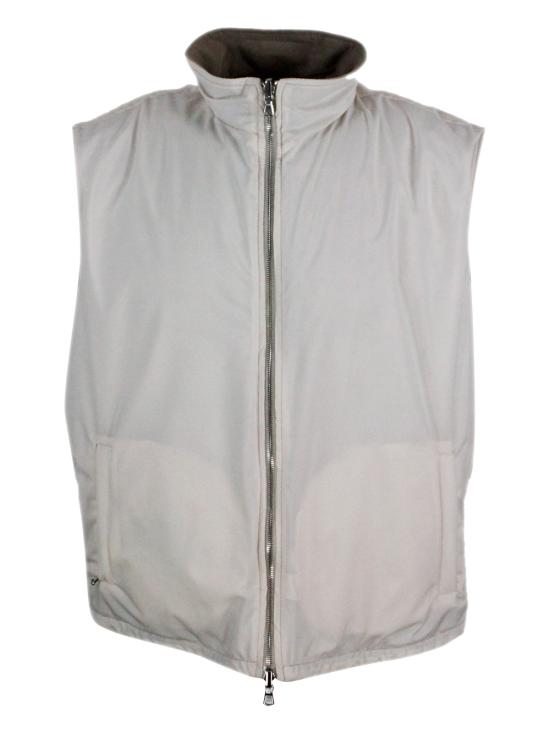 25SS 발바 베스트 KENT REV 48201 02 Beige - BARBA