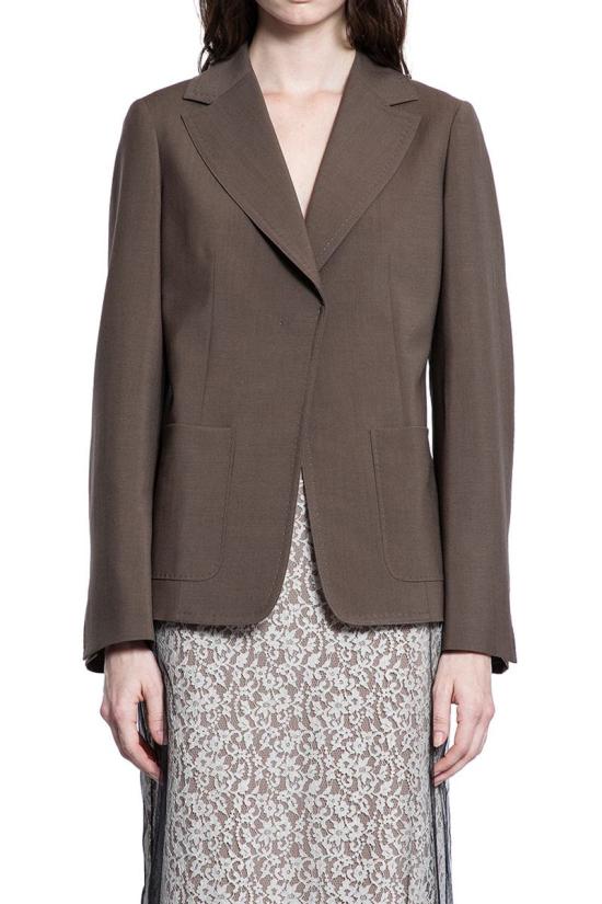 25SS 펜디 자켓 FJ7624AQ3H F1RXG BROWN