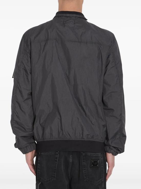 25SS 스톤 아일랜드 4100037 크링클랩스 R-NY 윈드 레지스턴트 자켓 K1S154100037S0A23V0065 CHARCOAL DOM - STONE ISLAND