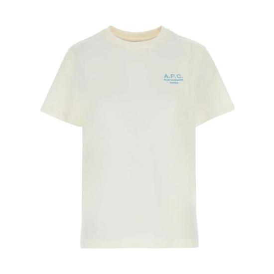 25SS 아페쎄 반팔 티셔츠 COHBUM26388ALI BLANC BLEU CIEL DOM