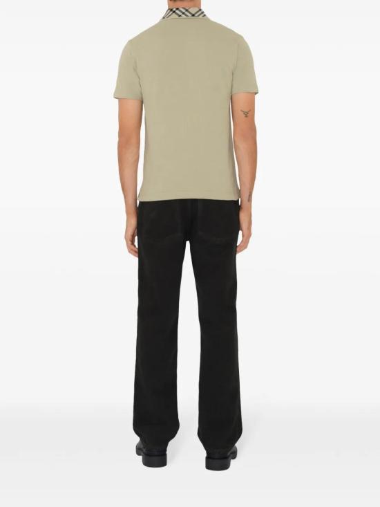 25SS 버버리 폴로 티셔츠 8103866 LICHEN DOM - BURBERRY