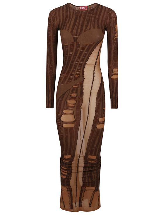 25SS 디젤 원피스 A18125 0BJBI 7DG BROWN