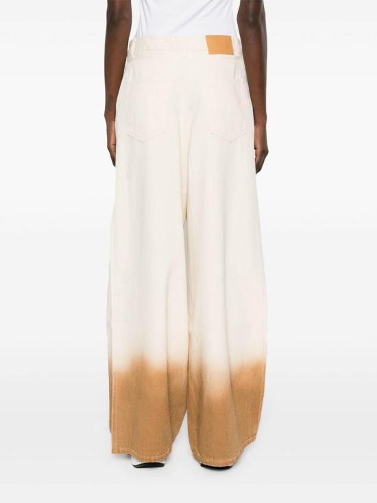  알라누이 스트레이트 팬츠 LWYB003R24DEN0020360 White - ALANUI