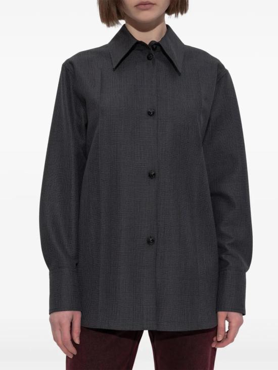  알렉산더 맥퀸 셔츠 818339QJAEO dark grey - ALEXANDER MCQUEEN