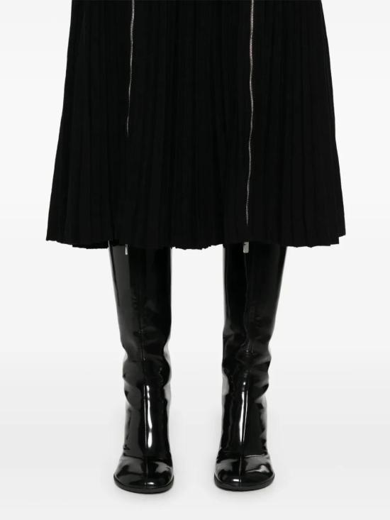  버버리 미디 원피스 8093683 black - BURBERRY