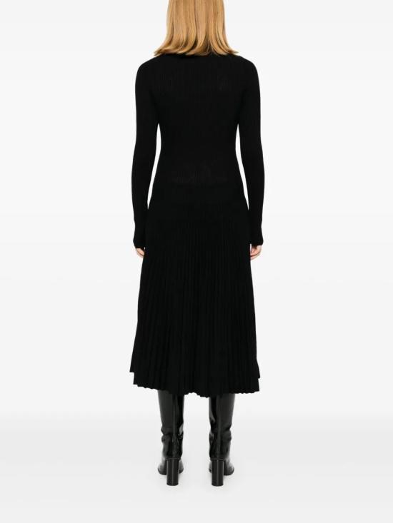  버버리 미디 원피스 8093683 black - BURBERRY