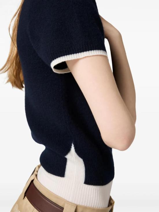  미우미우 반팔 티셔츠 MMLA56SOOO16ON - MIU MIU