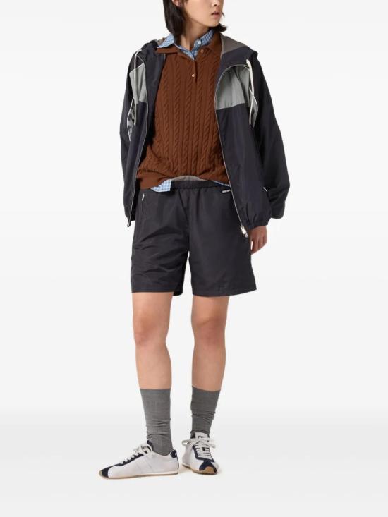  미우미우 숏팬츠 MP1880SOOO121G midnight blue - MIU MIU