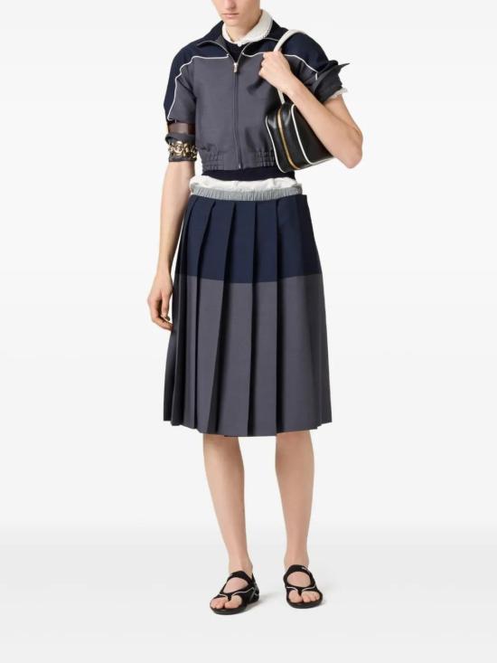  미우미우 미디 스커트 MG2419SOOO163O - MIU MIU