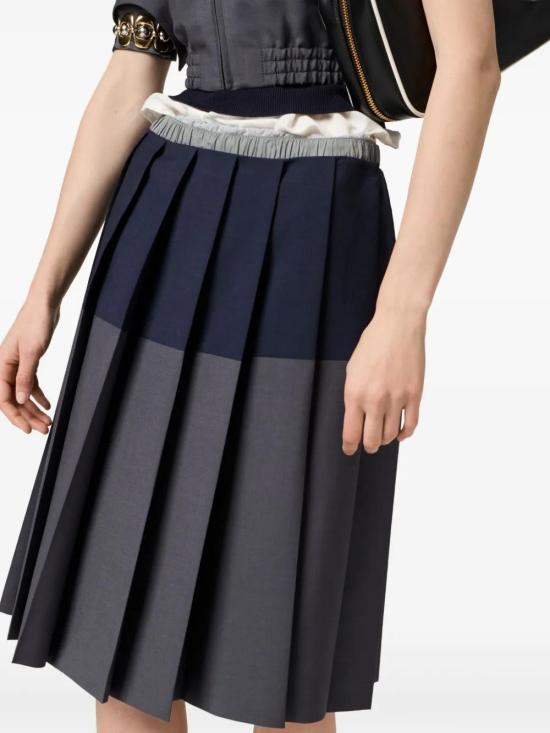  미우미우 미디 스커트 MG2419SOOO163O - MIU MIU