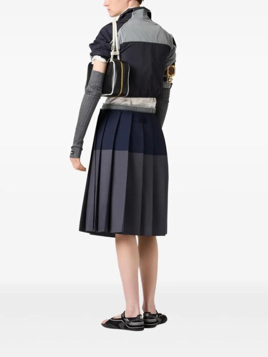  미우미우 봄버 자켓 ML1209SOOO163P midnight blue - MIU MIU