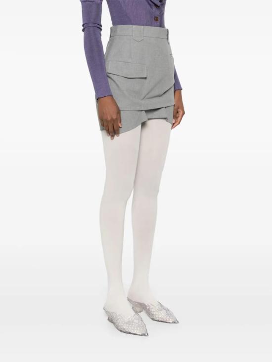  비비안웨스트우드 숏팬츠 1K01001RW012I grey - VIVIENNE WESTWOOD