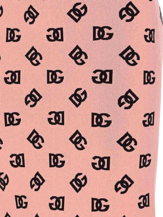  돌체앤가바나 미디 스커트 FXO02TJFMGTF0473 Nude Neutrals - DOLCE & GABBANA