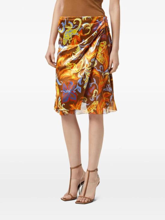  베르사체 미디 스커트 10196311A14171 - VERSACE