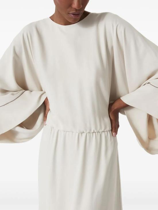  브루넬로 쿠치넬리 롱 원피스 MA954A5224C2350 white - BRUNELLO CUCINELLI