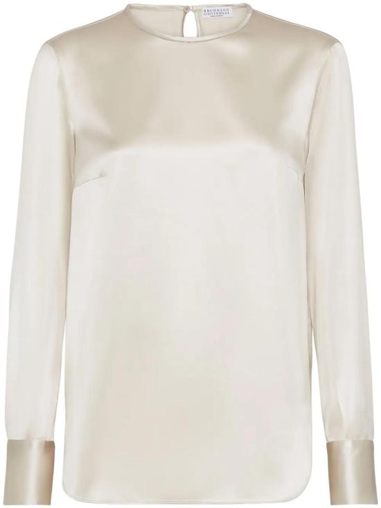  브루넬로 쿠치넬리 긴팔 티셔츠 M0C59DF400C9732