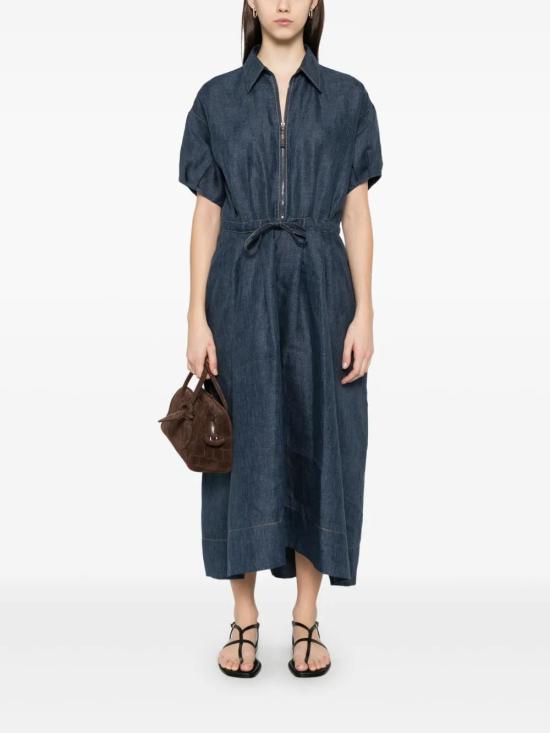  브루넬로 쿠치넬리 미디 원피스 MH538A5345C100 - BRUNELLO CUCINELLI