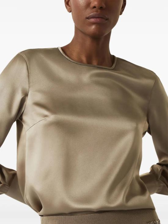  브루넬로 쿠치넬리 긴팔 티셔츠 M0C59DF400C2874 - BRUNELLO CUCINELLI