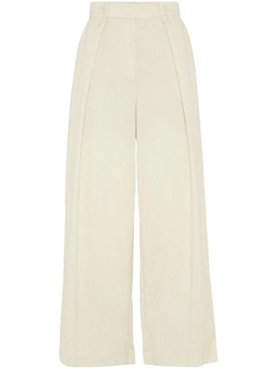  브루넬로 쿠치넬리 크롭 팬츠 MQ994HH289C3786 yellow