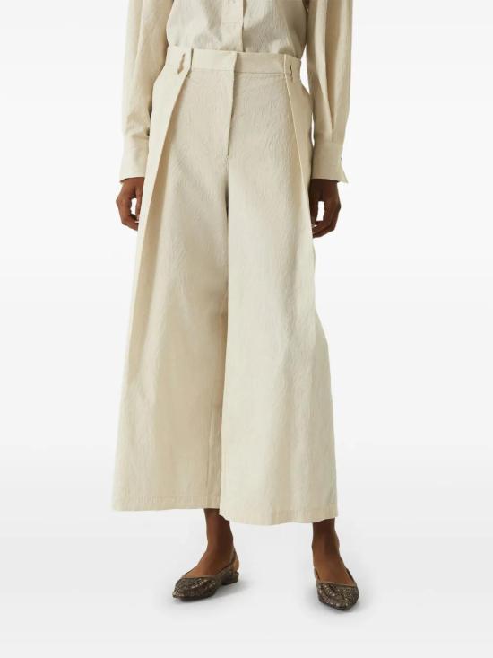  브루넬로 쿠치넬리 크롭 팬츠 MQ994HH289C3786 yellow - BRUNELLO CUCINELLI