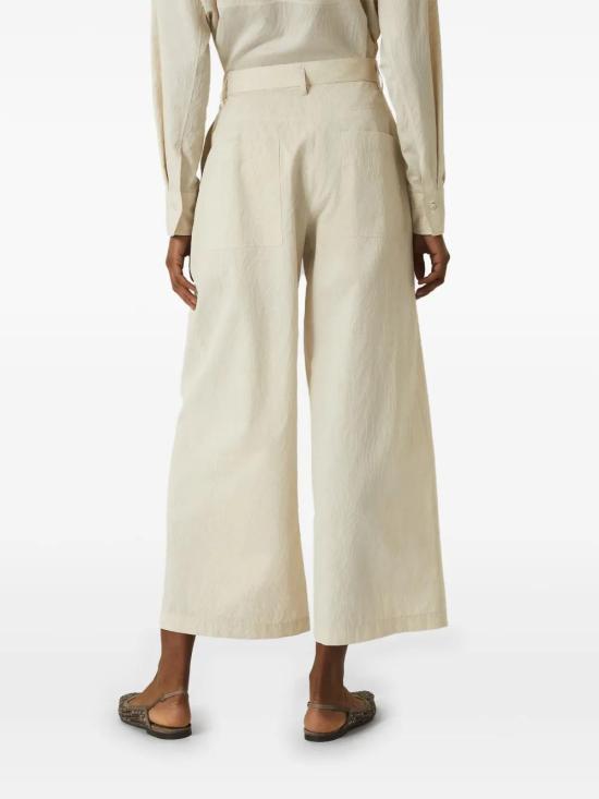  브루넬로 쿠치넬리 크롭 팬츠 MQ994HH289C3786 yellow - BRUNELLO CUCINELLI