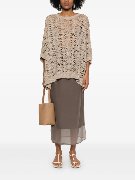  브루넬로 쿠치넬리 숏팬츠 ML140G3826C8705 brown - BRUNELLO CUCINELLI