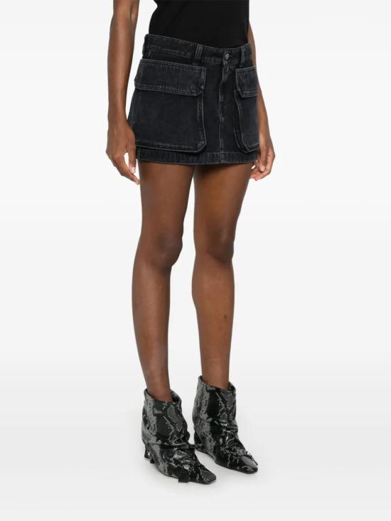  디젤 숏 스커트 A15784007Z9 black - DIESEL