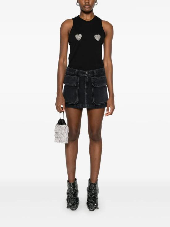  디젤 숏 스커트 A15784007Z9 black - DIESEL