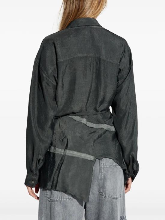  디젤 블라우스 A173110CMBB dark grey - DIESEL