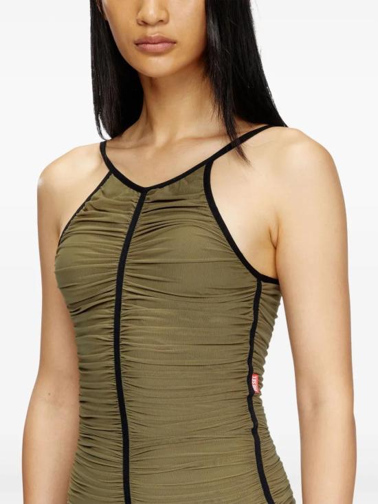  디젤 롱 원피스 A161240BMBC khaki - DIESEL