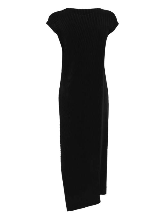  이세이 미야케 롱 원피스 IM48FH109 black - ISSEY MIYAKE